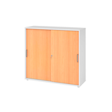 Artikelbild 1 für HAMMERBACHER Schiebetürenschrank 1753S, V1753S/W/6/SG buche, weiß 2 Fachböden 120,0 x 40,0 x 110,0 cm, Artikelnummer 377436