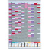 Artikelbild 1 für nobo Stecktafel 80,0 x 96,0 cm 12 Spalten, Artikelnummer 669618