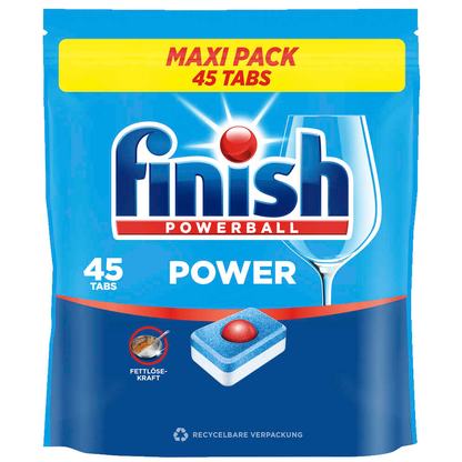 Artikelbild für finish POWERBALL POWER Spülmaschinentabs 45 St., Artikelnummer 815239