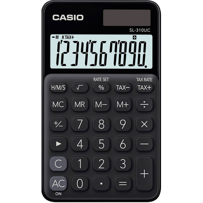 Artikelbild für CASIO SL-310UC Taschenrechner schwarz, Artikelnummer 445837