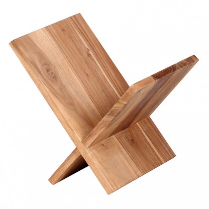 Artikelbild 7 für WOHNLING Zeitungsständer WL1.591 akazie Holz, DIN A4, Artikelnummer 905541