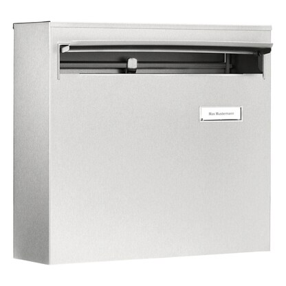 Artikelbild 4 für BURG WÄCHTER Briefkasten Borkum 20390 silber, Artikelnummer 503307