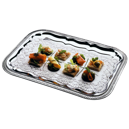 Artikelbild 2 für APS Servierplatte silber 31,0 x 41,5 cm, 1 St., Artikelnummer 194849