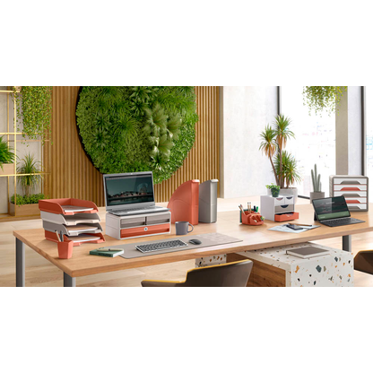 Artikelbild 2 für 4 cep Stehsammler TERRA NOVA 1067449381 terracotta, sand, beige Kunststoff, DIN A4, Artikelnummer 528848