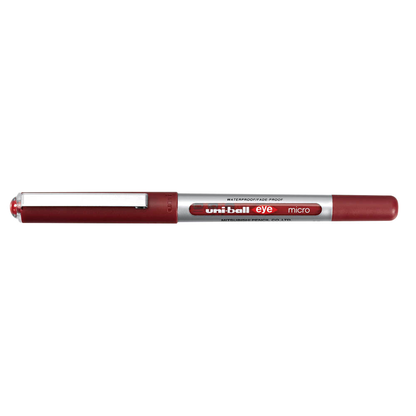 Artikelbild 7 für uni-ball eye fine UB-157E Tintenroller silber 0,4 mm, Schreibfarbe: rot, 12 St., Artikelnummer 473330