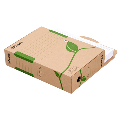 Artikelbild 9 für Esselte Archivboxen ECO braun 8,0 x 23,3 x 32,7 cm, 25 St., Artikelnummer 845887