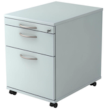 Artikelbild 1 für HAMMERBACHER AC20 Rollcontainer lichtgrau 3 Auszüge 42,8 x 58,0 x 59,0 cm, Artikelnummer 983128