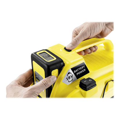 Artikelbild 2 für KÄRCHER Akku-Nass-/Trockensauger WD 1 Compact Battery Set 230 W, mit 1 Akku, Artikelnummer 145272