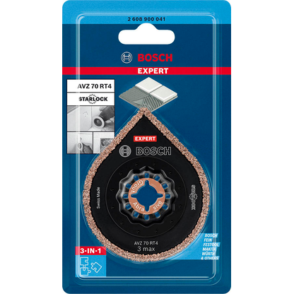 Artikelbild für BOSCH EXPERT AVZ 70 RT4 Carbide-RIFF Mörtelentferner 70,0 mm, 1 St., Artikelnummer 795421