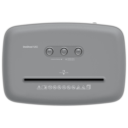 Artikelbild 9 für HP OneShred 12CC Aktenvernichter mit Partikelschnitt P-4, 4 x 35 mm, bis 12 Blatt, weiß, Artikelnummer 311203