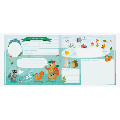 Artikelbild 6 für Häfft® Verlag Freundebuch Alle meine Kindergartenfreunde quadratisch liniert, mehrfarbig Softcover 76 Seiten, 1 St., Artikelnummer 590717