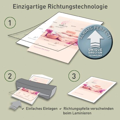 Artikelbild 13 für LEITZ UDT Laminierfolien glänzend für A4 125 micron, 100 St., Artikelnummer 472555