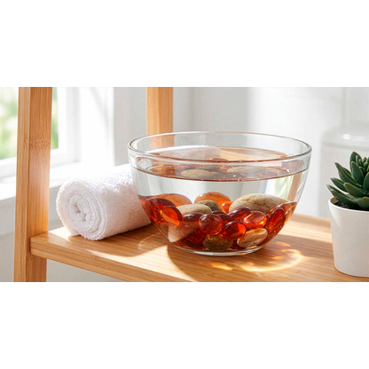 Artikelbild 4 für GLOREX Muggelsteine orange Glasnuggets Ø 20,0 mm, 200,0 g, 1 Pack, Artikelnummer 732059