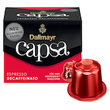 Artikelbild 1 für Dallmayr Capsa Espresso Decaffeinato Kaffeekapseln, Arabicabohnen kräftig, 10 Stück, Artikelnummer 388809