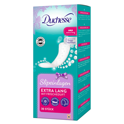 Artikelbild für Duchesse Slipeinlagen Extra Lang mit Duft, 30 St., Artikelnummer 158747