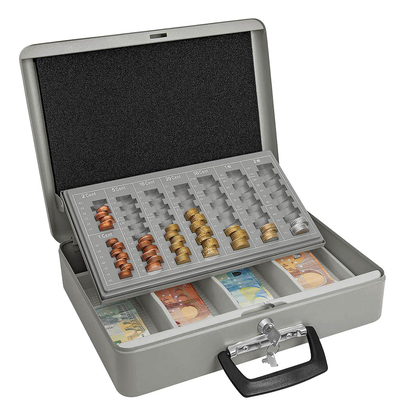 Artikelbild für WEDO Geldkassette 149100812 Maxi grau, Artikelnummer 360608