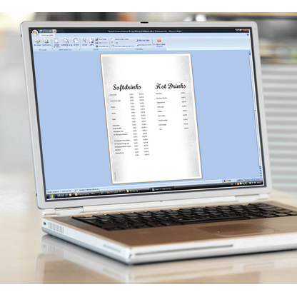 Artikelbild 4 für SIGEL Motivpapier weiß, grau DIN A4 90 g/m² 100 Blatt, Artikelnummer 630877