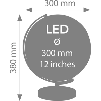 Artikelbild 2 für TROIKA® Leuchtglobus STELLAR LIGHT, Artikelnummer 665848