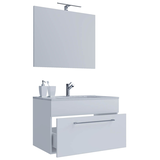 Artikelbild 1 für VCM my bath Badmöbel-Set 3-teilig Badinos 914811 weiß 80,0 x 46,0 x 50,0 cm, Artikelnummer 389421