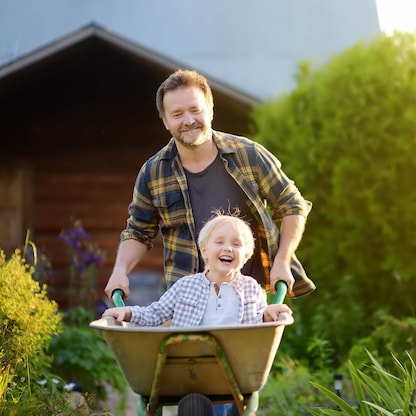 Artikelbild 3 für relaxdays Schubkarrenrad Vollgummi schwarz Stahl Felgen, Achse 2,0 cm, Artikelnummer 556262