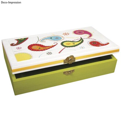 Artikelbild 3 für Rayher Bastelholz natur Schatulle, 1 St., Artikelnummer 628531