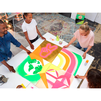 Artikelbild 4 für edding 5200 Acrylspray Sprühfarbe neongrün matt, 1 St., Artikelnummer 789341