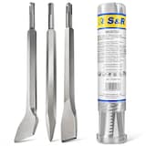 Artikelbild 1 für S&R Meißel-Set SDS-plus, 3-teilig, Artikelnummer 316408