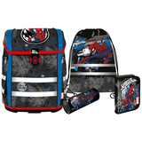 Artikelbild 1 für Mc®Neill Schulranzen-Set PERFECTO MARVEL SPIDER MAN Kunstfaser schwarz, Artikelnummer 663528