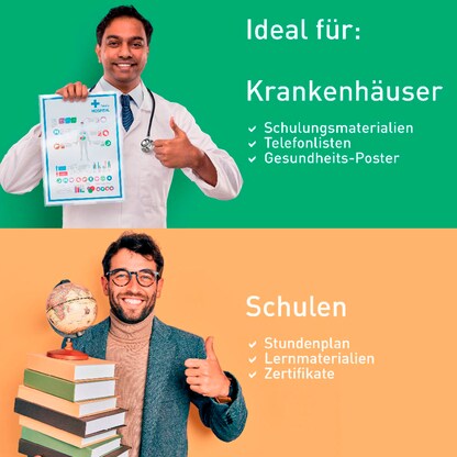 Artikelbild 16 für LEITZ UDT Laminierfolien glänzend für A4 125 micron, 100 St., Artikelnummer 472555