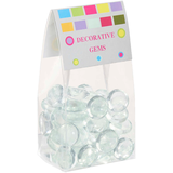 Artikelbild 1 für GLOREX Muggelsteine transparent Glasnuggets Ø 20,0 mm, 200,0 g, 1 Pack, Artikelnummer 732067