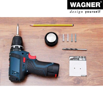 Artikelbild 7 für WAGNER® design yourself EH 5171 Türstopper Zinkdruckguss, Kautschuk Ø 5,0 cm, Artikelnummer 420028