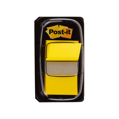 Artikelbild für Post-it® Index Haftmarker gelb 50 Streifen, Artikelnummer 130914