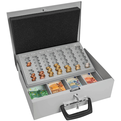 Artikelbild für WEDO Geldkassette 150100837 Universa lichtgrau, Artikelnummer 584292