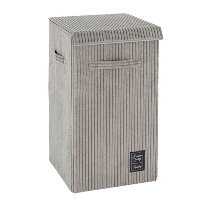 Artikelbild 3 für WENKO Wäschekorb Cora grau, 1 St., Artikelnummer 531493