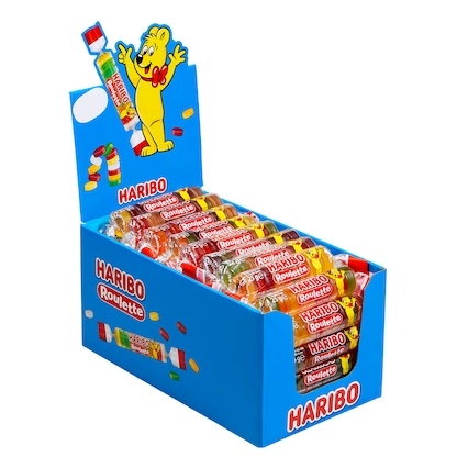 Artikelbild für HARIBO ROULETTE Fruchtgummi 1250,0 g, Artikelnummer 688051