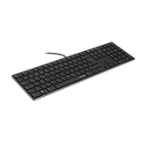 Artikelbild 1 für speedlink RIVA Slim Metal Scissor Tastatur kabelgebunden schwarz, Artikelnummer 109019