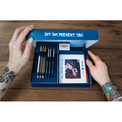 Artikelbild 4 für Schneider Geschenkanhänger weiß DIY Set, 1 Set, Artikelnummer 321982