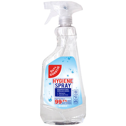 Artikelbild für GUT&GÜNSTIG Desinfektionsspray 750,0 ml, Artikelnummer 627964