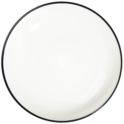 Artikelbild 3 für ID Fine Teller Modest Black Valle weiß Ø 25,0 cm, 12 St., Artikelnummer 634077