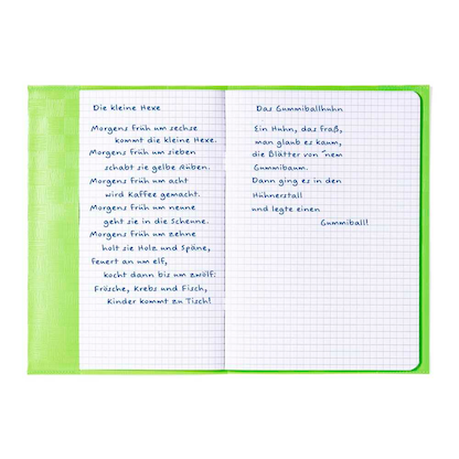 Artikelbild 2 für HERMA Heftumschlag mit Baststruktur hellgrün Kunststoff DIN A5, 1 St., Artikelnummer 831911