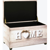 Artikelbild 1 für HAKU Möbel Sitztruhe 52923 Motiv Home Holz 58,0 cm, Artikelnummer 192557