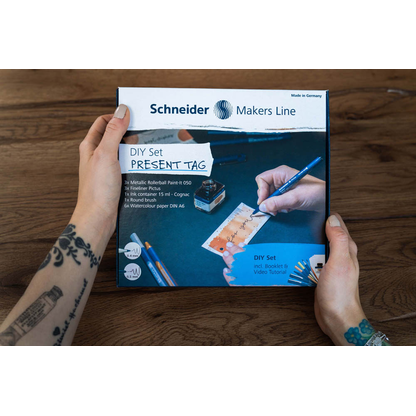 Artikelbild 3 für Schneider Geschenkanhänger weiß DIY Set, 1 Set, Artikelnummer 321982