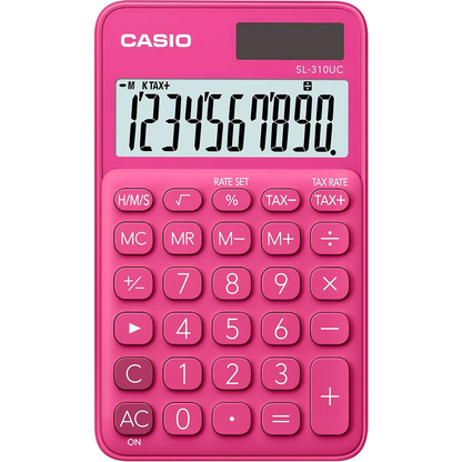 Artikelbild für CASIO SL-310UC Taschenrechner pink, Artikelnummer 445580