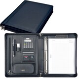 Artikelbild 1 für Alassio Ringbuchmappe BOSA Leder DIN A4 schwarz, Artikelnummer 359893