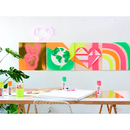 Artikelbild 5 für edding 5200 Acrylspray Sprühfarbe neongrün matt, 1 St., Artikelnummer 789341