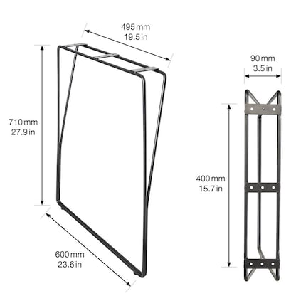 Artikelbild 3 für WAGNER® design yourself HAIRPIN ST 5160 Tischbein schwarz , 2 St., Artikelnummer 420156