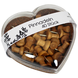 Artikelbild 1 für M&M Pinnnadeln 40 Stück braun, 1 Pack, Artikelnummer 647398