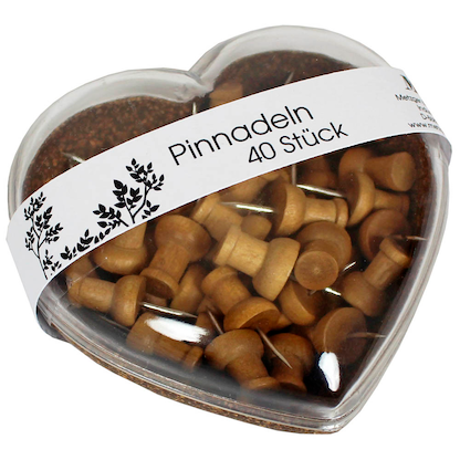 Artikelbild für M&M Pinnnadeln 40 Stück braun, 1 Pack, Artikelnummer 647398