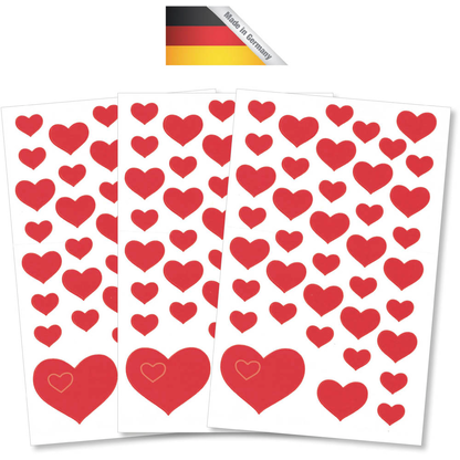 Artikelbild 3 für AVERY Zweckform Aufkleber 4371 Herzen, 117 Etiketten, Artikelnummer 287877