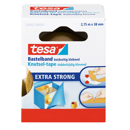 Artikelbild 2 für tesa 56665 doppelseitiges Klebeband 38,0 mm x 2,75 m, 1 Rolle, Artikelnummer 304797